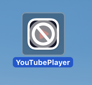 바탕화면에 옮긴 앱 실행파일